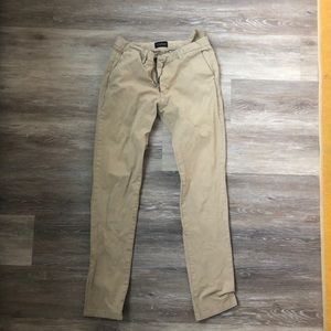 SCOTCH & SODA KHAKI SKIM FIT KHAKI PANTS